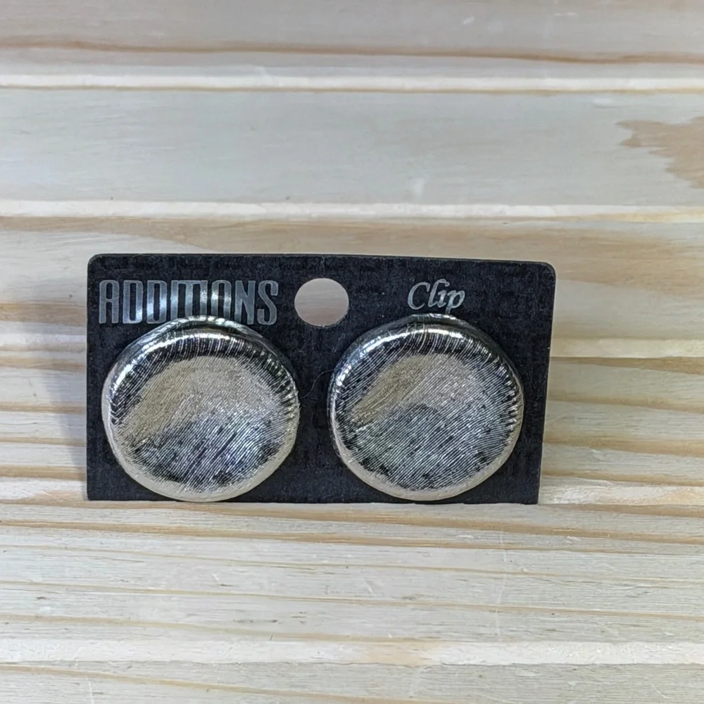Chico’s Silver Clip-On Earrings - Picture 1 of 1